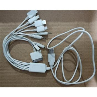 کابل شارژ اختاپوسی 10 سر با یک متر سیم